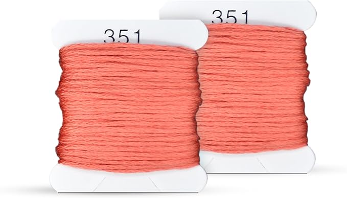 Embroidery Floss Kit and Refills - Cotton Threads - DMC Color Coding for Cross Stitch, String Crafts, Friendship Bracelets