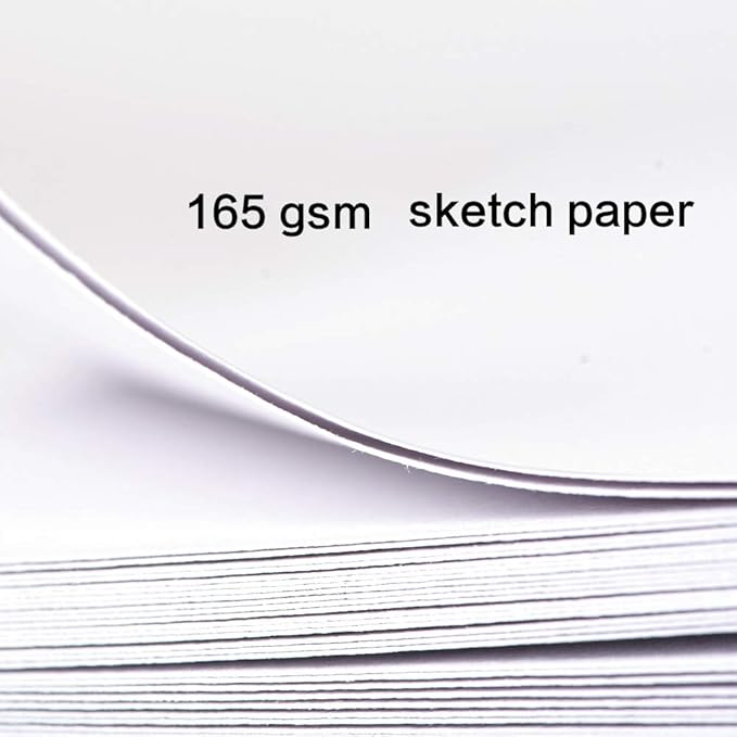 Mifuner Square 8.2x 8.2 165gsm Colored pencil paint Journal Hardbound 128pgs（64 Sheets Front Back Cold Pressed） Travel for Colored Pencil Sketch Doodles Handmade Cloth Cover Notebook Panda Green