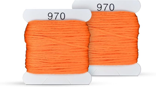 Embroidery Floss Kit and Refills - Cotton Threads - DMC Color Coding for Cross Stitch, String Crafts, Friendship Bracelets
