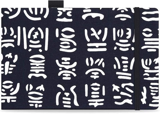 5" x 8" 220gsm Watercolor Journal Hardbound 80pgs（40 Sheets Front Back 2 Textures Colored Pencil Watercolor Sketch Book Handmade Cloth Cover Ancient Writing
