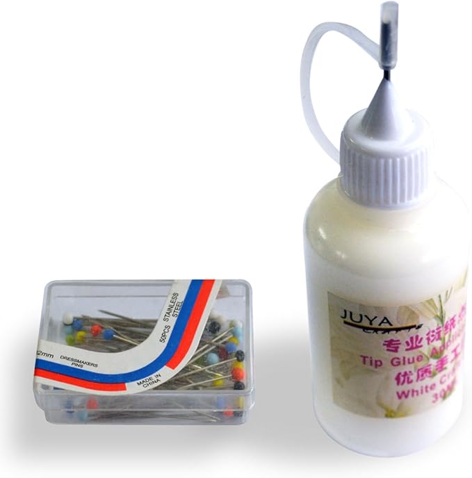JUYA Paper Quilling Kits with 30 Colors 600 Strips and 8 Tools (Width:5mm with Glue, Blue Tools)