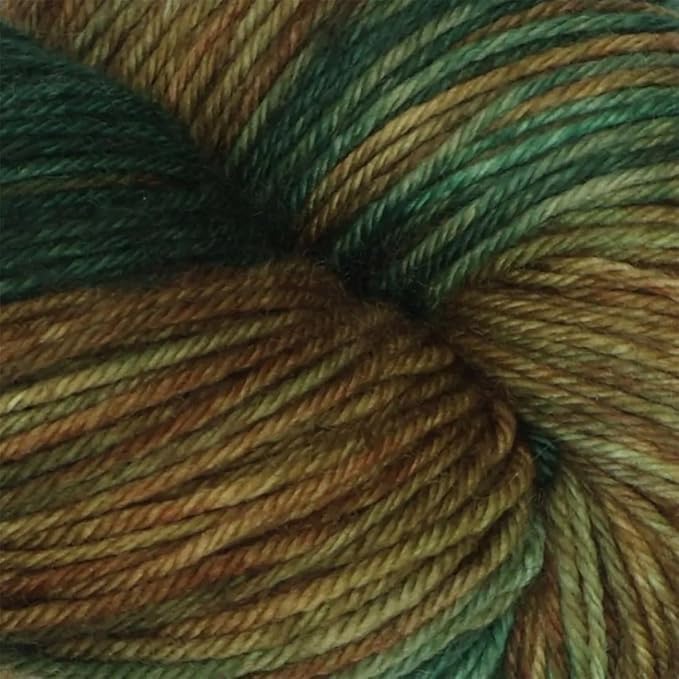 KnitPro Symfonie Fingering Weight Hand Dyed Variegated Yarn Skein | Extra Fine Merino Wool & Polyamide Blend for Knitting & Crocheting, Oeko-TEX Certified 400m, 100g | Terra Himalayas