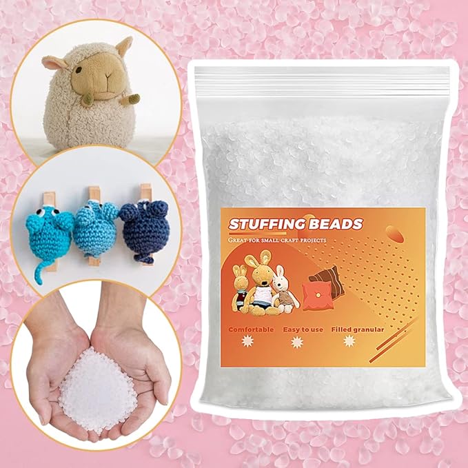 10.6oz Weight Doll Craft Plastic Filler Beads for Weighted Stuffed Animal - 300g
