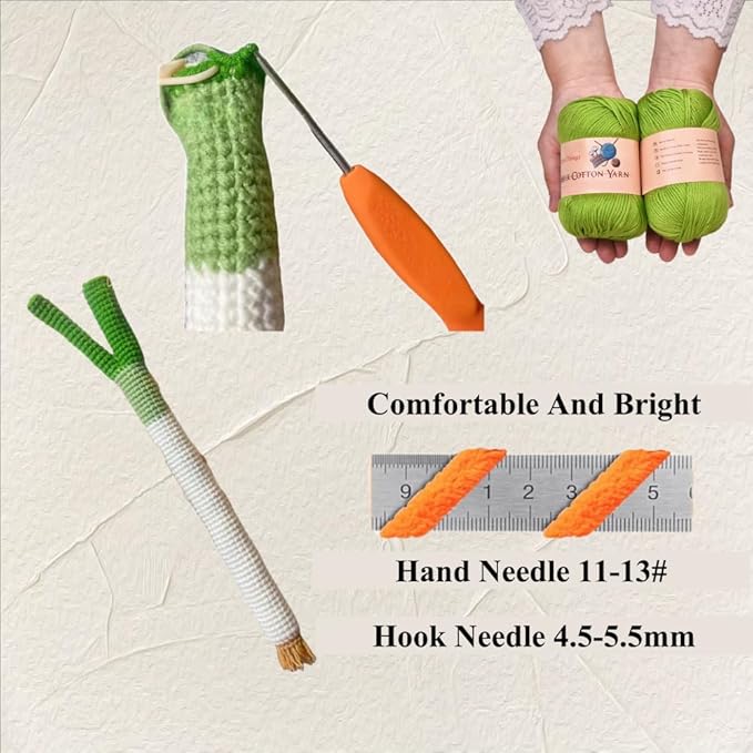 Acrylic Yarn for Crocheting Hand Knitting Crochet Thread Green Cotton Yarn 10Balls Pack 17.6Ounces Green Yarn for Beginner