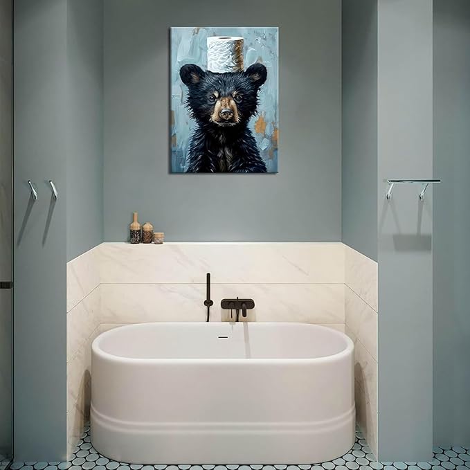 ARPADAMO Diamond Art Kits for Adults,5D Bear Diamond Painting DIY Animal Diamond Art Diamond Painting Kits for Adult,Round Full Drill Diamonds, Diamond Art Kits for Home Decor-12x16inch