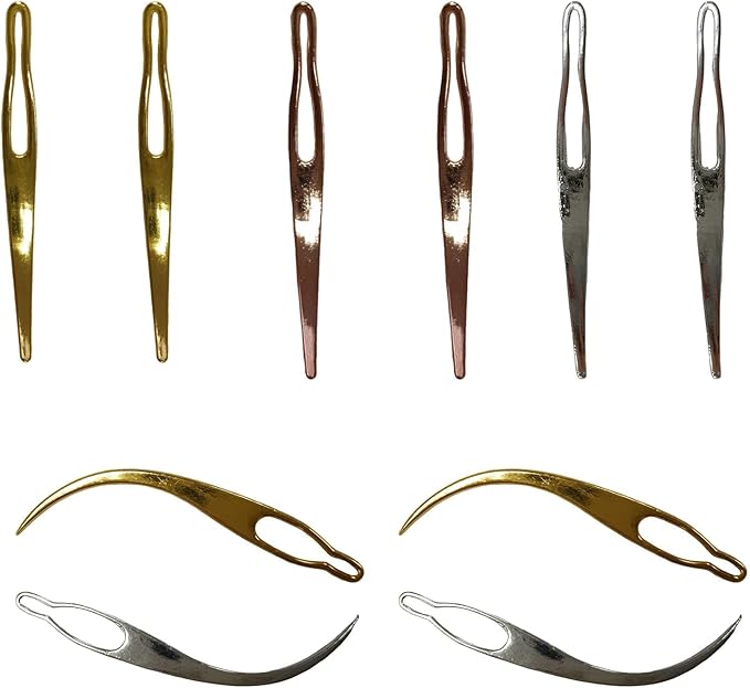 10PCS Interlocking Tool for Locs,Sisterlock Retighten Tool, Crochet Needle for Dreadlock Tightening and Crochet Hooks for Hair