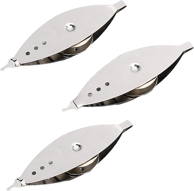 New 3Pcs Silver Metal Tatting Shuttle Kit for Beginners with Bobbin Supplies, Premium Iron Needle Shuttles for Household Knitting, DIY Vintage Lace Making Craft Projects and Sewing Accessories