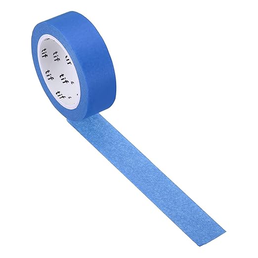 PATIKIL Holographic Washi Tape 0.59 Inch x 10.93 Yards, 1 Roll Self Adhesive Masking Sticker for DIY Art Craft Wrapping Decoration, Blue