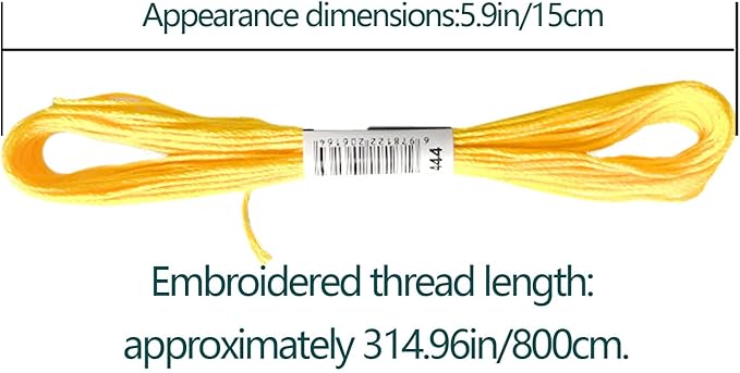 1 Pieces Cross StitchEmbroidery Floss,100% Eco-Cotton Cotton Premium Skeins, Ideal for Arts & Crafts (Blue Series 67979)