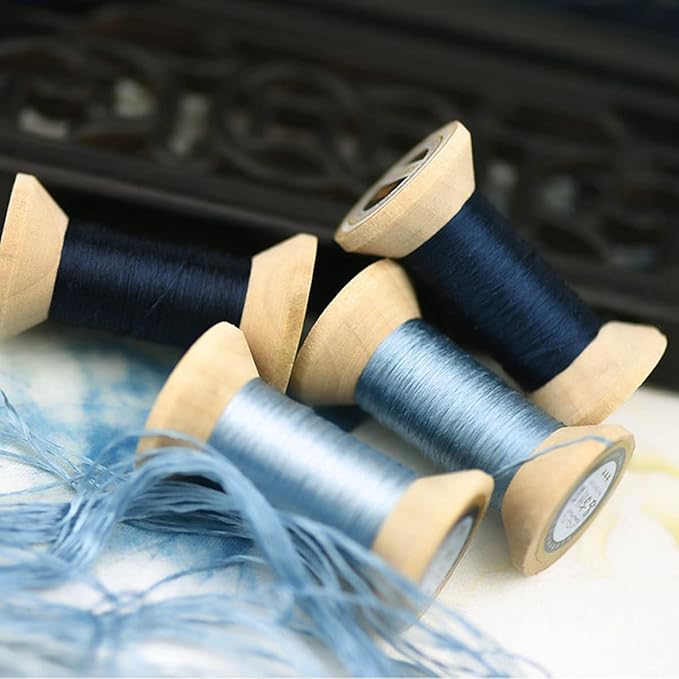 Natural 100% Mulberry Handmade Embroidery Silk Thread Silk Floss (73)