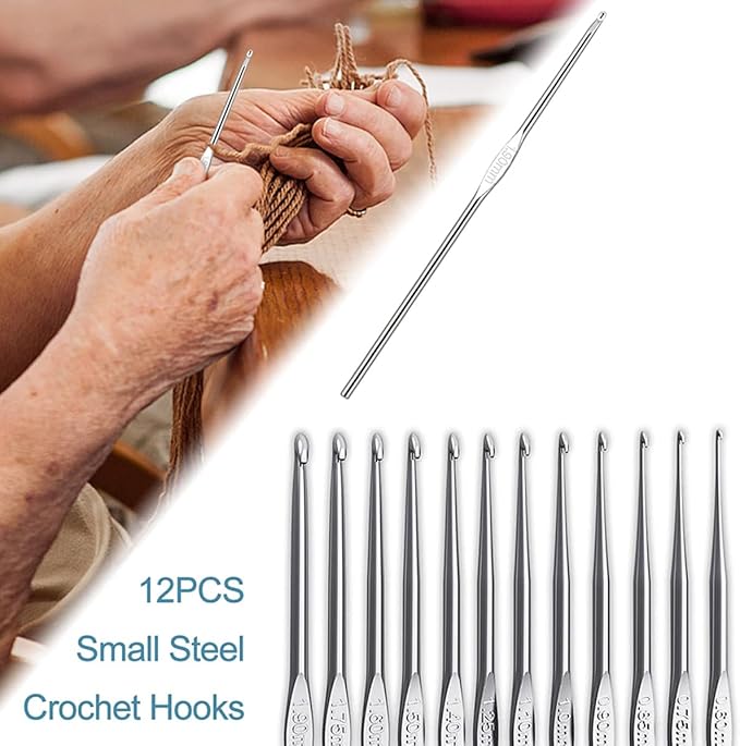 Abizarch 59 Pcs Crochet Hooks Kit for Beginners Adults, Knitting Starter Kit for Adults Ergonomic Soft Grip Handle Crochet Tools, DIY Weave Yarn Kits with Carry Bag, Travel Knitting Crochet Supplies