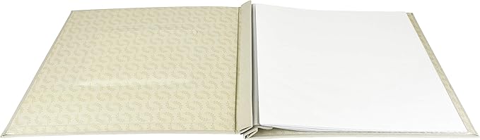 MCS Expandable 10-Page Fabric Scrapbook Album with Photo Opening Cover and 12 x 12 Inch Pages, 13.5 x 12.5 Inch, Forever
