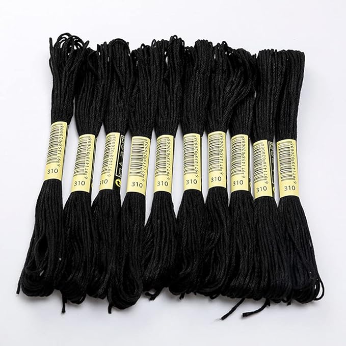 Embroidery Floss Kit-24 Skeins Premium Cross Stitch Thread for Knitting, Embroidery Stitching and Cross Stitch Project