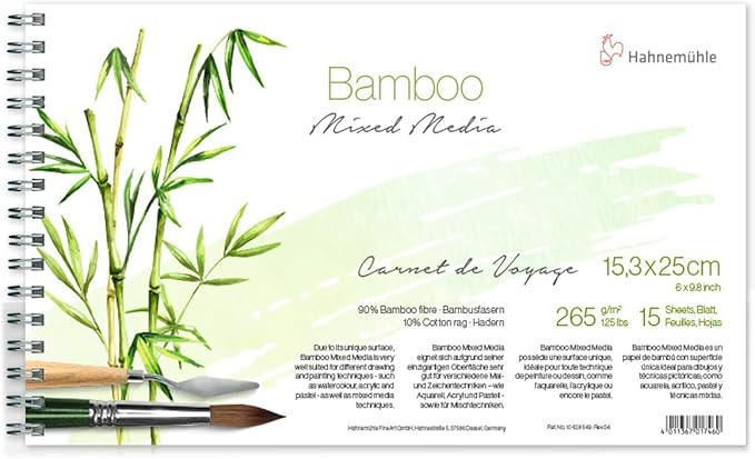 Hahnemuhle Bamboo Mixed Media Travel Journal