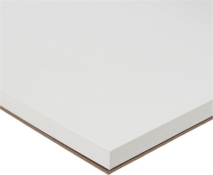 Canson XL Series Oil and Acrylic Paper, Foldover Pad, 5.5x8.5 inches, 24 Sheets (136lb/290g) - Artist Paper for Adults and Students