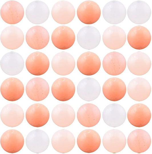 Natural Stone Beads 100pcs 8mm Pink Aventurine Round Genuine Real Stone Beading Loose Gemstone Hole Size 1mm DIY Charm Smooth Beads for Bracelet Necklace Earrings Jewelry Making (Pink Aventurine, 8mm)