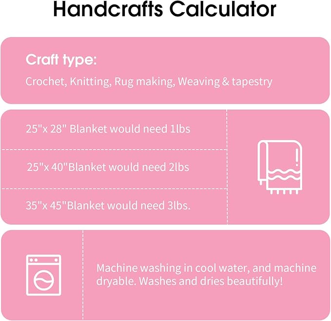 MABOZOO Assorted Chunky Yarn for Crocheting 8 Pack,Fluffy Jumbo Chenille Yarn,Soft Plush Yarn Bulky,Giant Thick Fuzzy Yarn for Hand or Arm Knitting,Cream & Pink(31.7 yds,8 oz Each Skein)