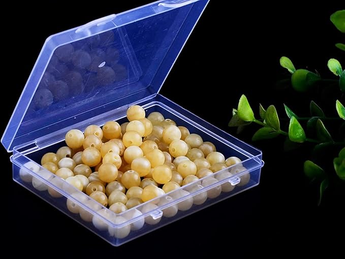Natural Stone Beads Yellow Jade 100pcs 10mm Round Genuine Real Stone Beading Loose Gemstone Hole Size 1mm DIY Smooth Beads for Bracelet Necklace Earrings Jewelry Making (Yellow Jade, 10mm)