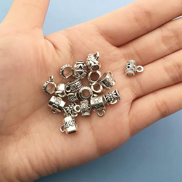 100 Pieces Jewelry Making Charms Pendants for Bracelet Bulk lot Necklace Earrings Keychain Charms Beads DIY Kit Trendy Craft