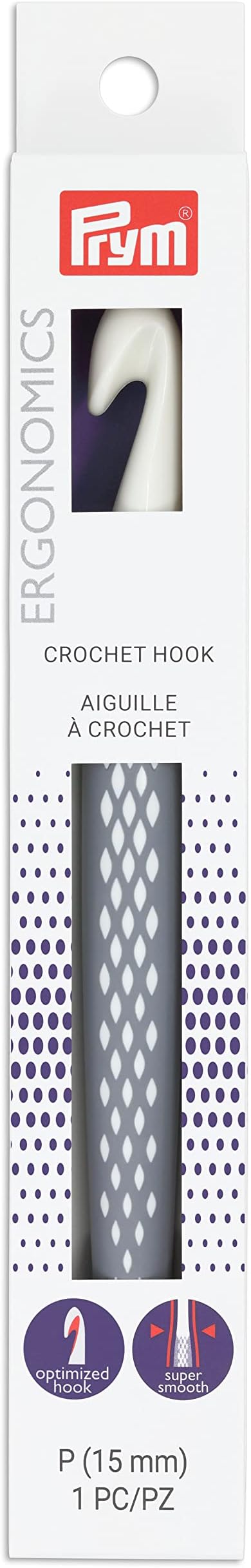 Prym Crochet Hook P, Size P (15mm)