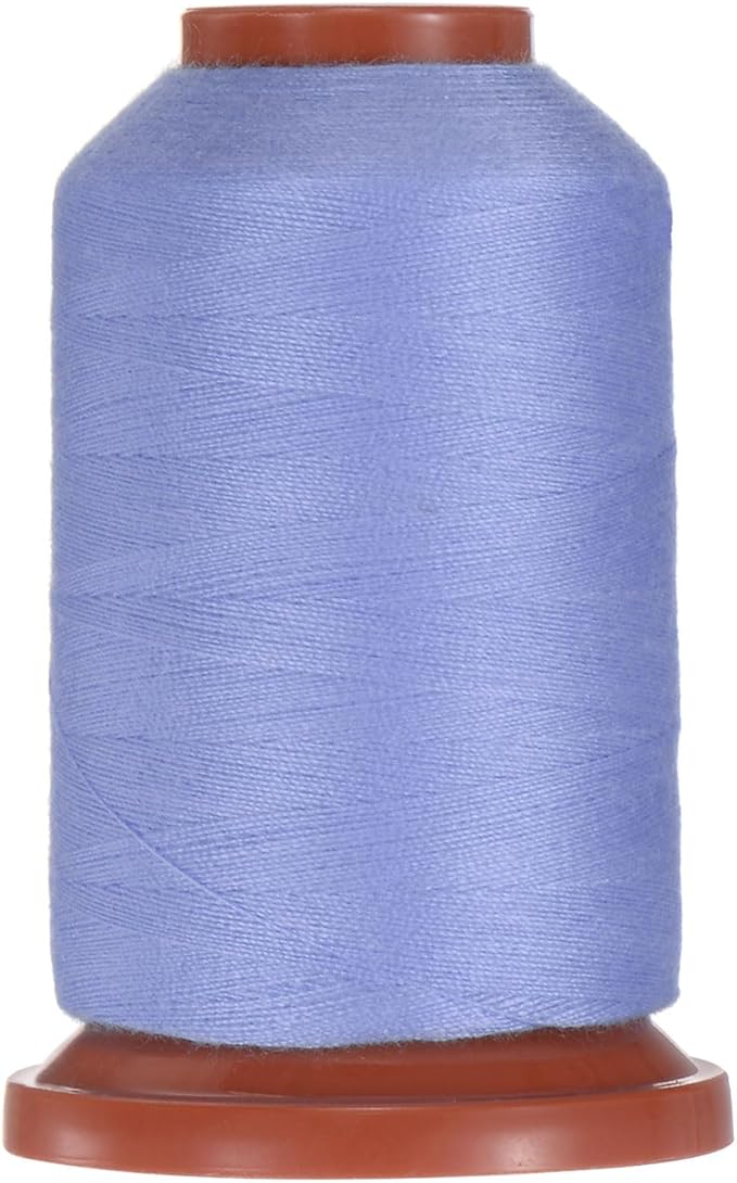 uxcell 40D/2 Sewing Thread 1100 Yards Polyester Household Sewing String Hand Stitching Polyester Cord for Clothing Stitching Shoe Bag Repairing DIY Craft Lilac Purple