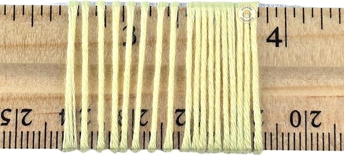 10-Pack of Yonkey Monkey 500 Grams Yarn - 70% Rayon derived from Bamboo, 30% Cotton - Imported - Milk Yellow 9009