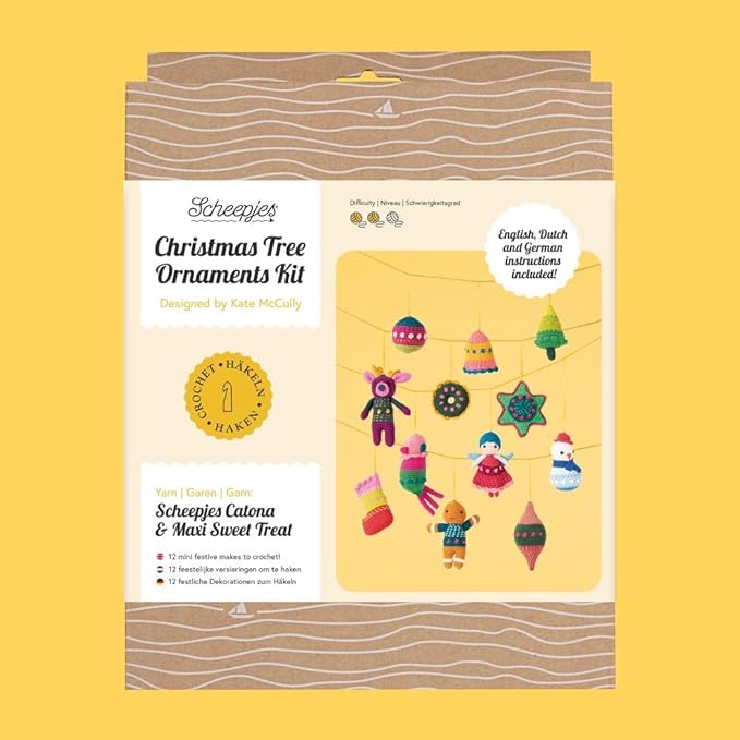 Scheepjes Christmas Tree Ornaments Kit - 1 Piece