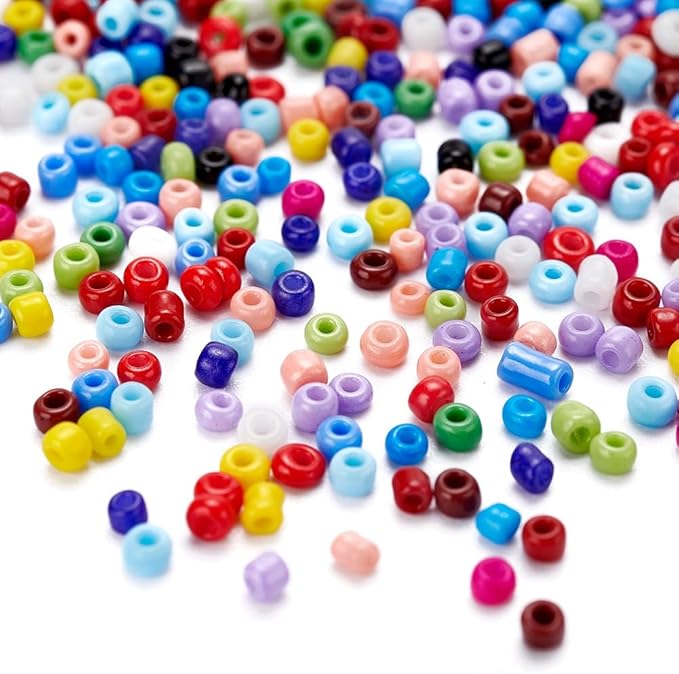 12750 Pcs 2mm Glass Seed Beads Bracelet Making Kit, Small Beads Friendship Jewelry Craft Kit with Lobster Clasps, Jump Rings & Elastic Cord, DIY Art Craft Gift for Girls