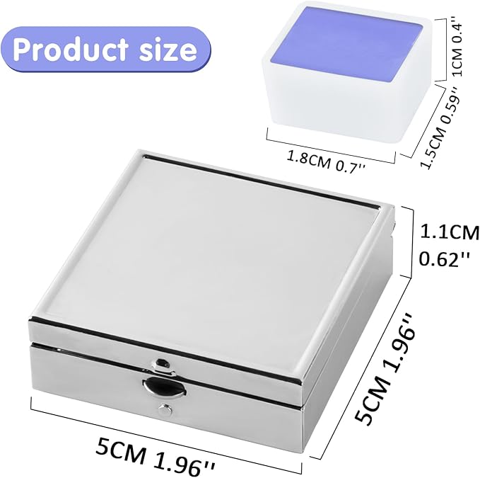 Mini Portable 6-Color Solid Watercolor Paint Set for Adults & Artists, High Tinting Strength Travel Art Kit for Beginners and Professionals, Half Pans (Each Capacity Approx 1.5ml).Purple Series
