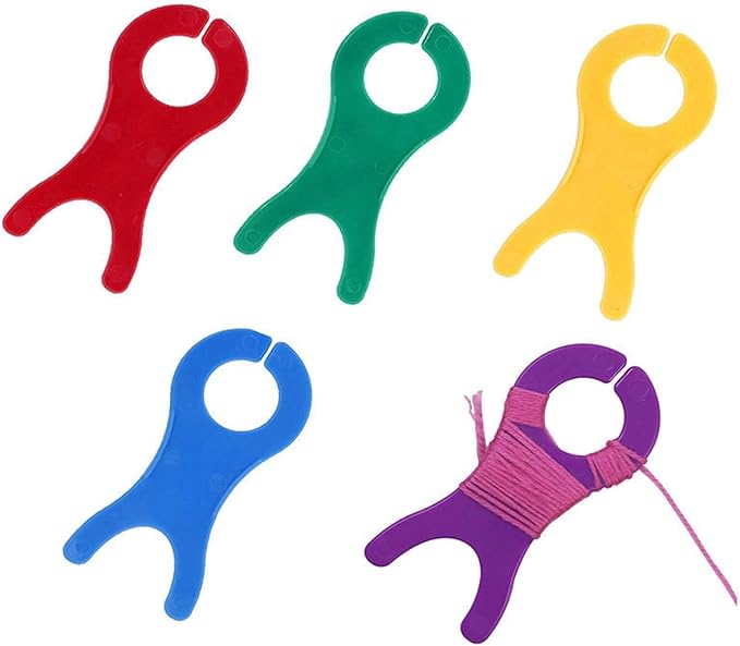50PCS Yarn Bobbins for Crochet, Embroidery Floss Bobbins Embroidery Thread Holder Cross Stitch Thread Organizer for Knitting Cross Stitch Embroidery Craft Sewing Supplies, 4.13 X 1.97 in