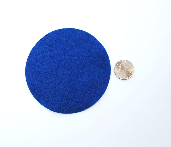Playfully Ever After Mixed Color Assortment of Craft Felt Circles (4 Inch - 100pc)