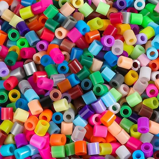 2000pcs 5MM Mixed Colors Fuse Beads Iron Beads for Crafts,Melting Bead Handmade Decor DIY Make (Color 15)