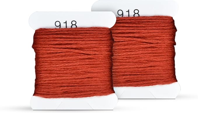Embroidery Floss Kit and Refills - Cotton Threads - DMC Color Coding for Cross Stitch, String Crafts, Friendship Bracelets