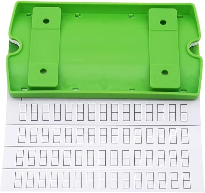DD-life 4 Pcs 30 Positions Embroidery Thread Organizer Cross Stitch Tool Embroidery Floss Organizer Kit （1 Green，1 Blue，1 Pink，1 Purple）