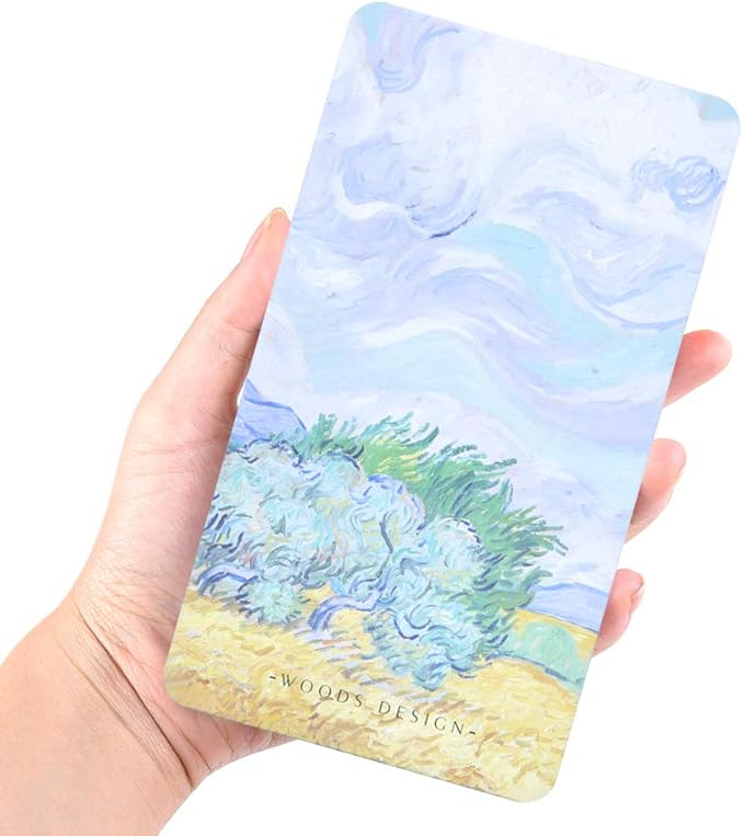 40Pcs Empty Half Pans with Magnetic Stripe Watercolor Paint Travel Tin Palette Case, Artist Paints Half Pan Kits for DIY Watercolor Oils or Acrylics Painting Art Drawing Wheat Field