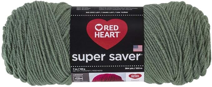 Super Saver Yarn, Light Sage, Acrylic - 1