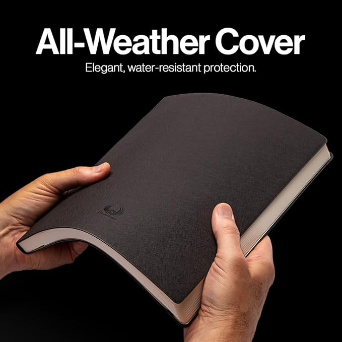 leda art supply large sketchbook 160 pages softbound cover sketchbook for artists - leather drawing notebook for all, ideal for ink, water color, pen, pencils | 7 x 10 inch art journal