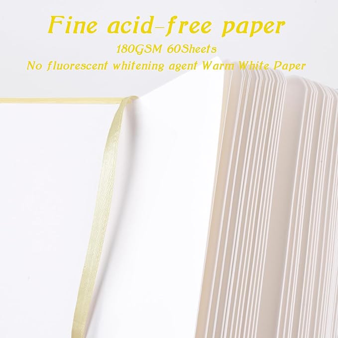 Mix Media Pad,3.5"x5.5" Small Hardcover Leather Art Sketchbook,60 Sheets(112lb/180gsm) Heavyweight Acid Free Artistic Painting Drawing Sketching Paper, Handy Pocket Journal Sketchbook.Lemon Yellow