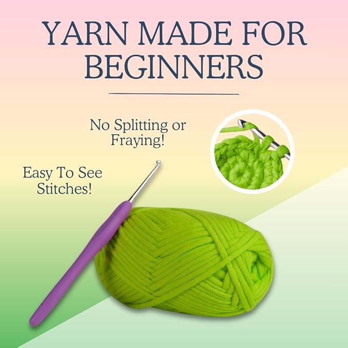 KelliDream Magic Circle Tool Inclusive Learn to Crochet Kit for Beginners; Step-by-Step Video Tutorials; All Supplies to Make Cute Amigurumi(Strawberry Patch)