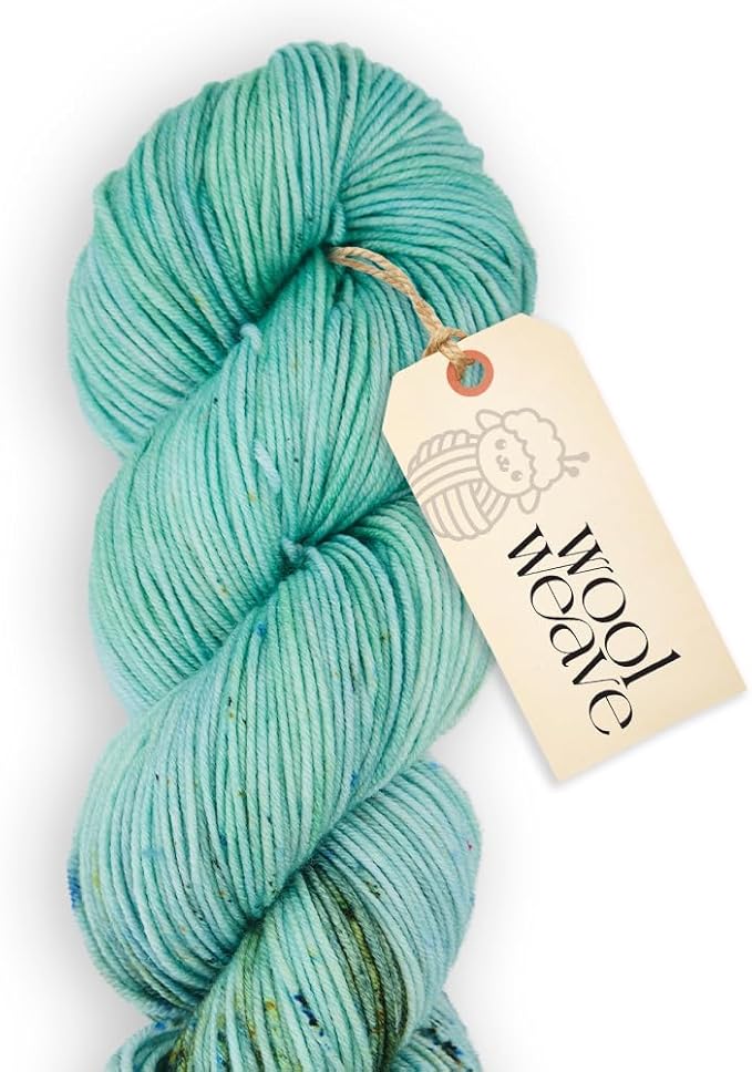 Superwash Merino Wool Yarn for Knitting & Crocheting - Premium Hand Dyed Variegated Yarn, 100gr, 240 Yards, Dk Weight - Luxurious, Soft & Durable