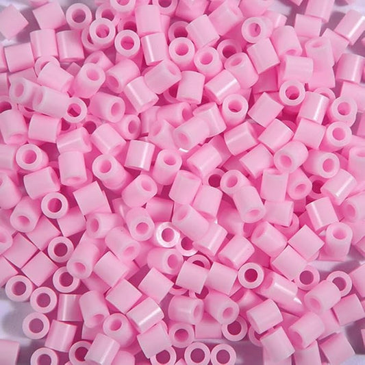 2000pcs 5MM Pink Fuse Beads Iron Beads for Crafts,Melting Bead Handmade Decor DIY Make (Color 5)