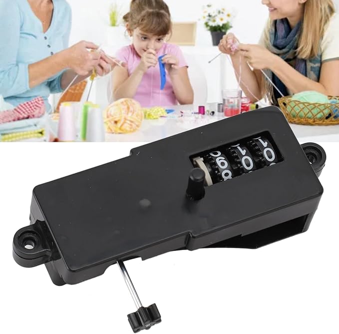 Knitting Machines Adapter Set, Digital Counter for Knitting Machine Accessories Knitting Tensioner for 22 32 40 48 Machine Attachments Include Knitting Needles