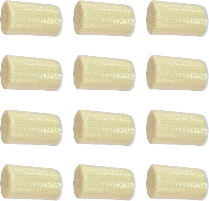 Yglnden 12 Rolls Latch Hook Kit Colorful Yarn Bundles Cut Rug DIY Latch Hook Yarn for Handmake Craft Sewing Knitting for Adults (Beige #11)