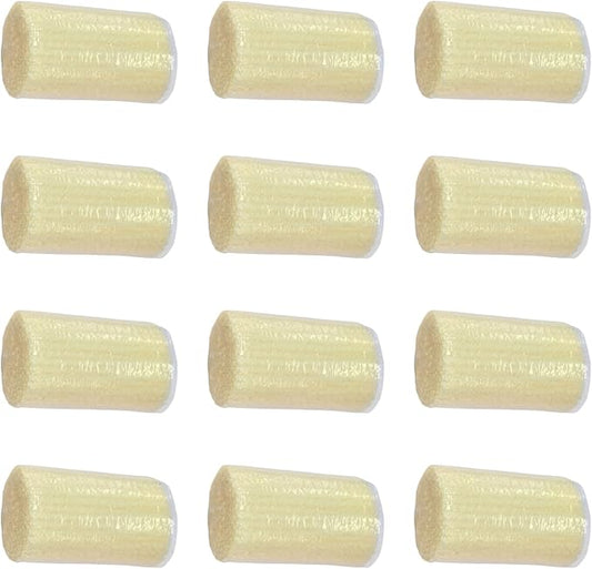 Yglnden 12 Rolls Latch Hook Kit Colorful Yarn Bundles Cut Rug DIY Latch Hook Yarn for Handmake Craft Sewing Knitting for Adults (Beige #11)