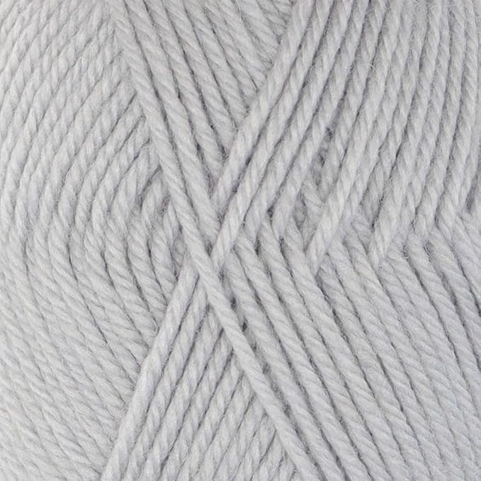 Alpaca Warehouse 100% Pure Wool Yarn Superwash Set of 3 Skeins (300 Grams) DK Weight - Sourced Directly from Peru - Heavenly Soft and Perfect for Knitting and Crocheting (Dove Gray - 6 Skeins)