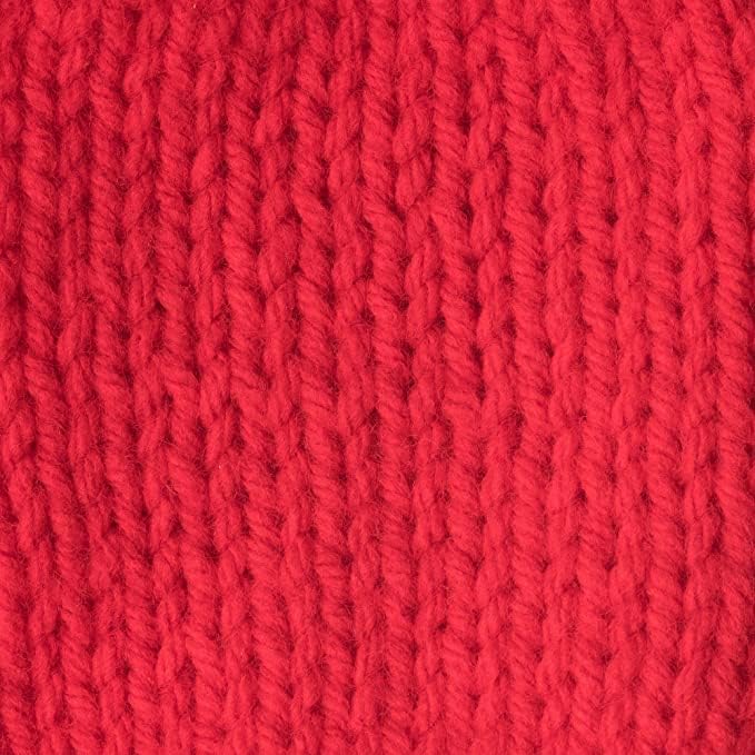 Caron One Pound Scarlet Yarn - 2 Pack of 454g/16oz - Acrylic - 4 Medium (Worsted) - 812 Yards - Knitting/Crochet
