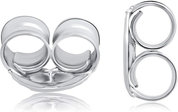 butterfly push backs for stud earrings for women in 14k yellow or white gold better and best by max + stone