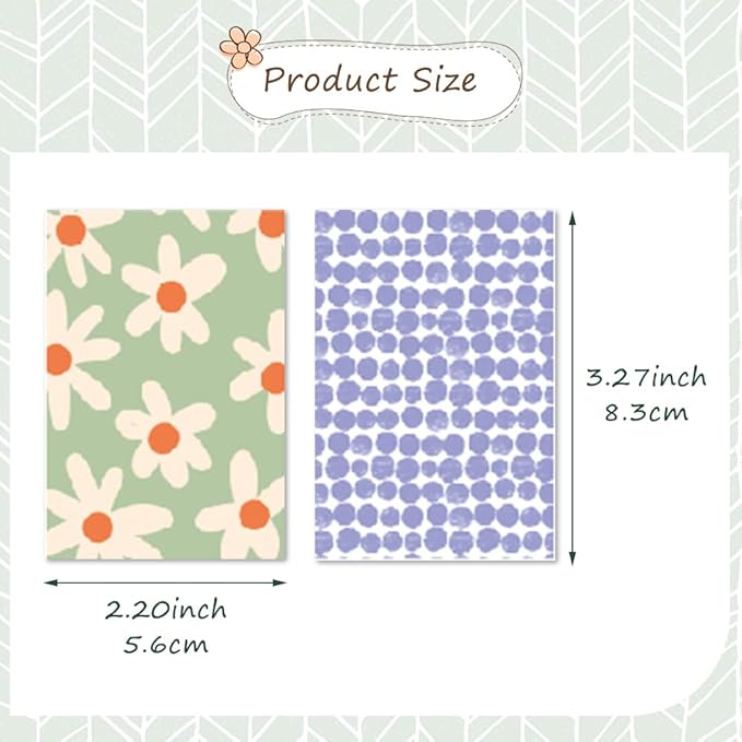 500 Sheets Vintage Scrapbook Paper Supplies , Aesthetic Paper Decorative Sheet of Paper , Scrap Book Material for DIY Scrapbooks Journal Photo Album Crafts(3.35 x 2.17 In)