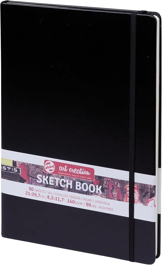 Talens Art Creation Sketchbook Black 21x29,7 cm, 140 Grams