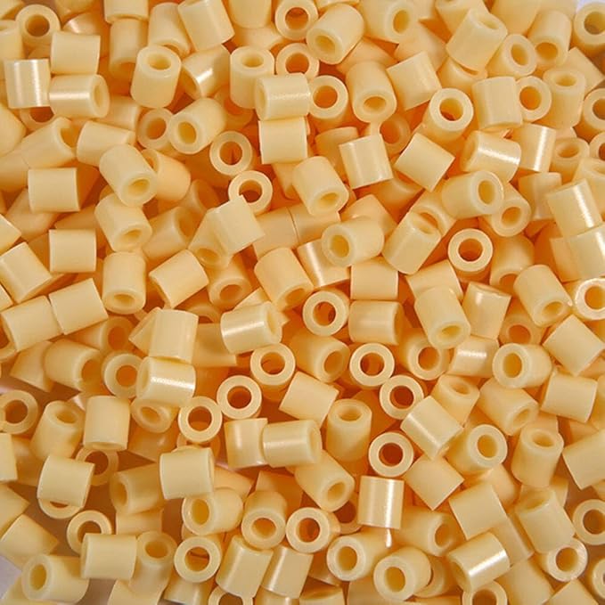 Fuse Beads, 2000pcs 5MM Skin Color Ironing Beads for Crafts Melting Bead Handmade Decor DIY Make (Color 13)